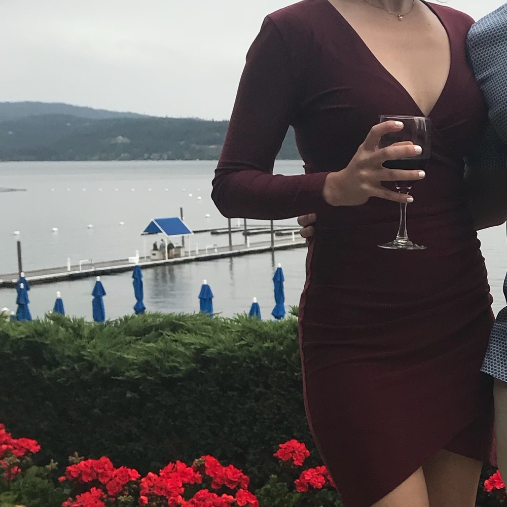 Leith long sleeve dress